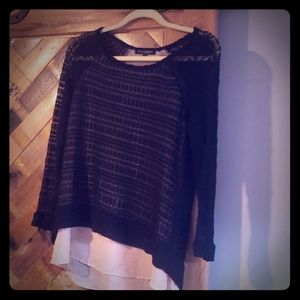Lacy layered super cute blouse
